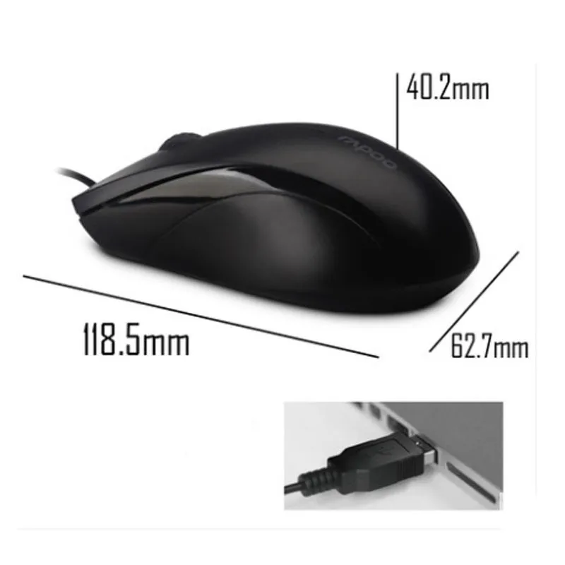Desktop Computer Notebook USB Mouse Office Game Home – image 4