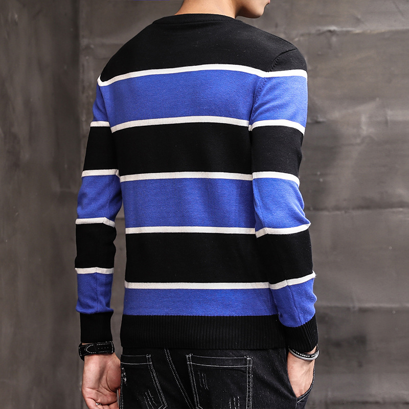 Men's Sweater Plus Velvet Thickening Trend Thick Retro