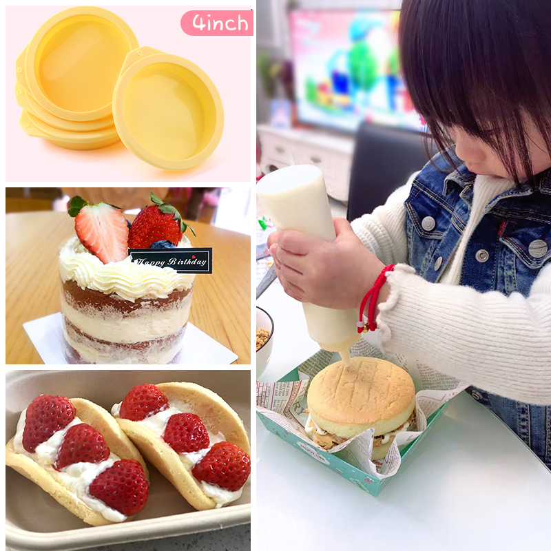 Free Slice Chiffon Cake Mold Silicone Baking Tools