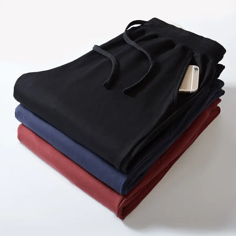 Six Plus Loose Fat Casual Solid Color Elastic Waist Corset Pants