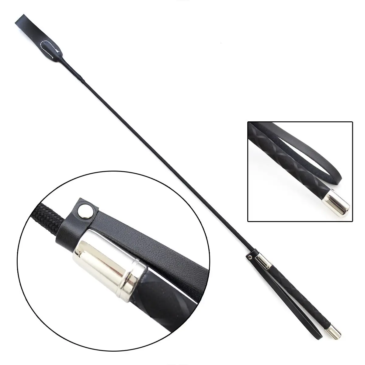Horse Riding PU Leather Whip Fun
