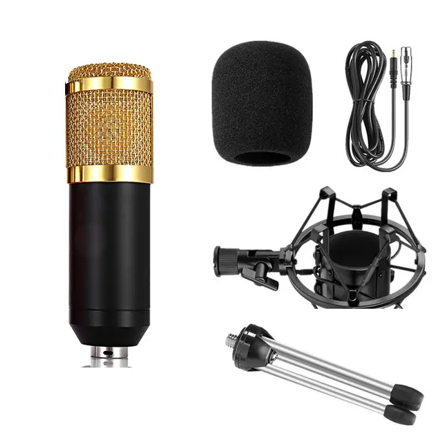 Cable Condenser Microphone Bm800 Anchor Kyy Sing It