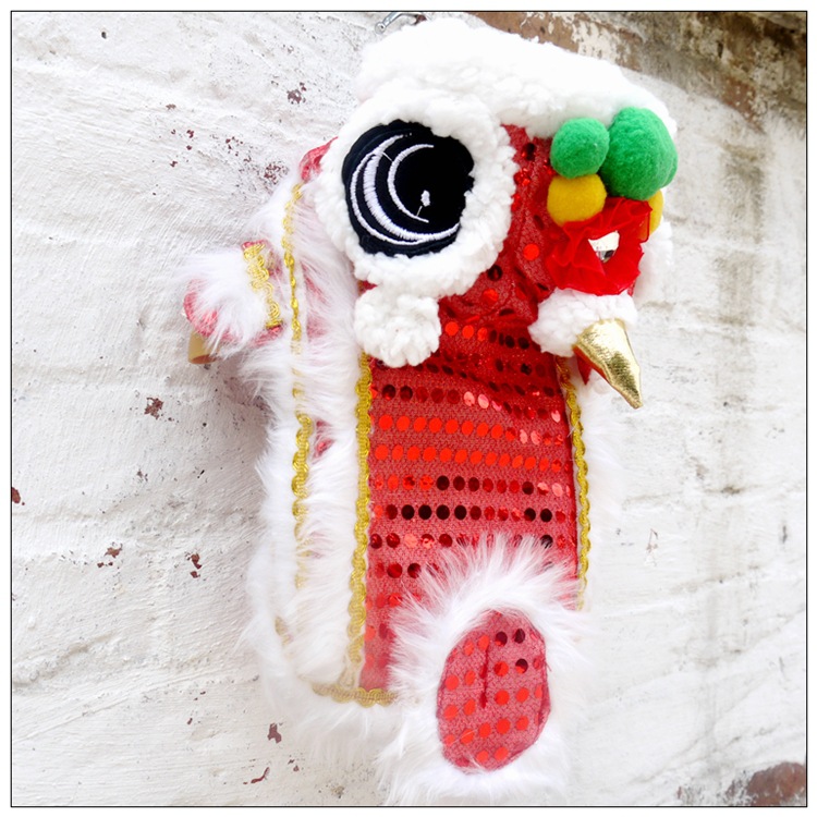 Lion Dance Red