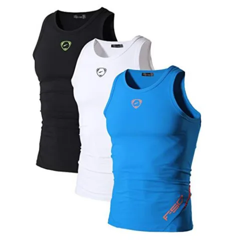 Men's Quick Dry Slim Fit Sleeveless Sport Tank Tops
