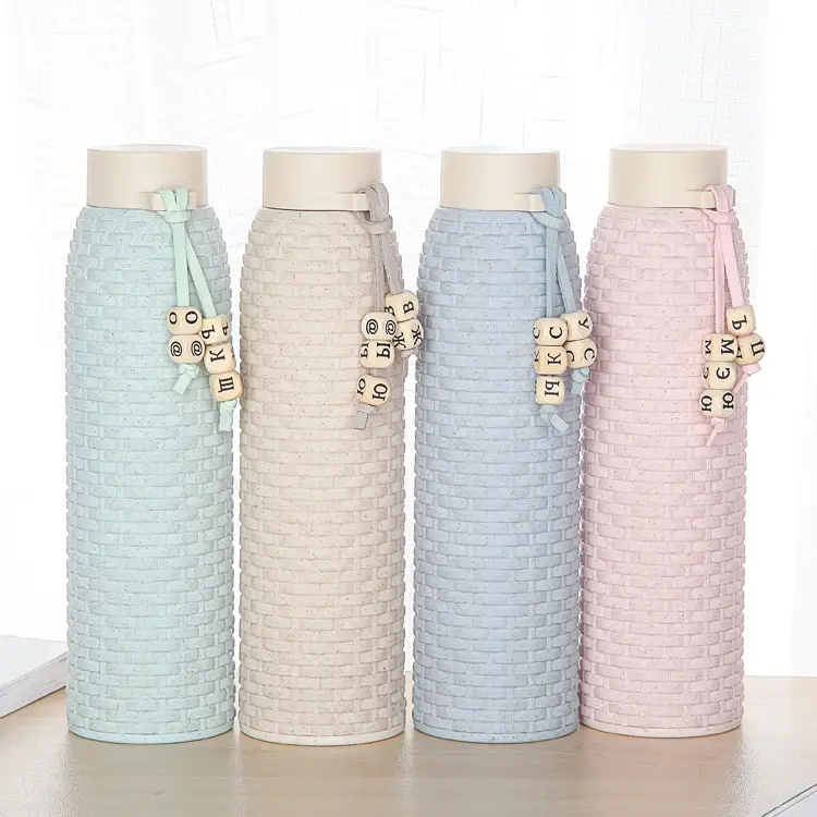 Manufacturer Custom Twist Rattan Glass Gift Cup Insulation