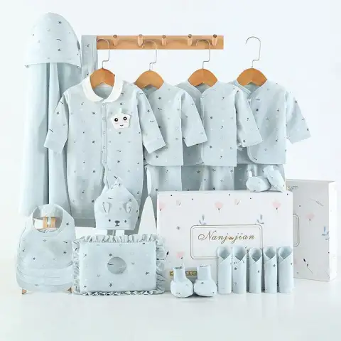 Newborn Baby Clothes Thin Suit Gift Box