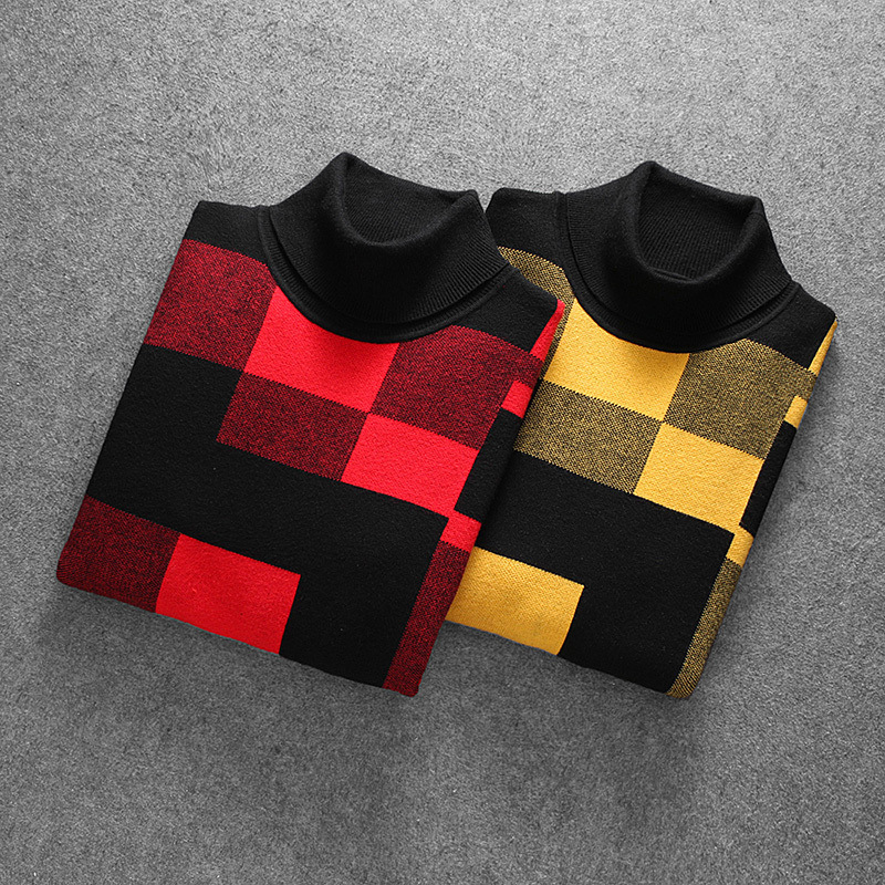 Autumn And Winter Thick Embroidered Knit Sweater