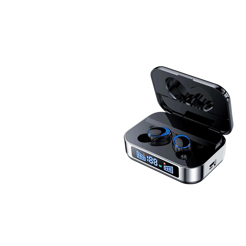 Tws Wireless 5.0 Binaural Bluetooth Headset With Power Display Digital Display - Image 5