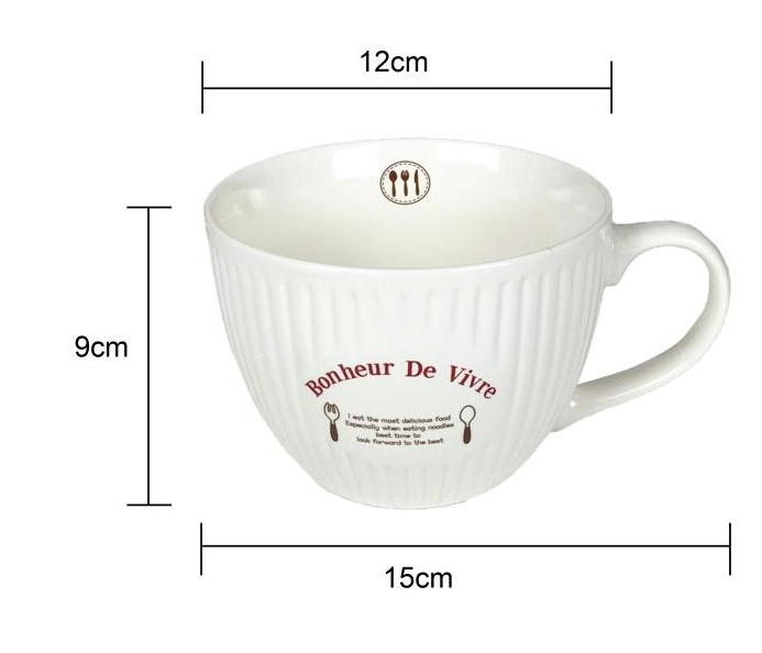 Large-Capacity Big Belly Cup Milk Cup Coffee Cup