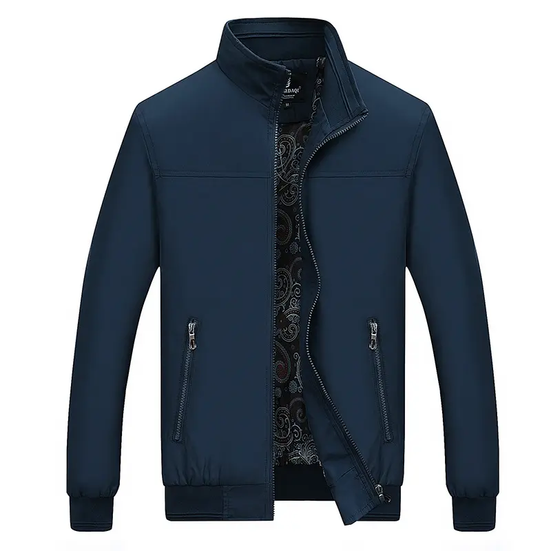 Spring And Autumn Men's Jacket Casual Stand
