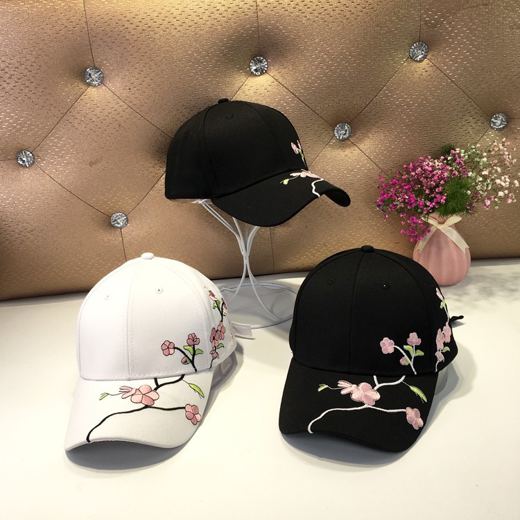 Women's Baseball Korean Style Trendy Retro Ethnic Fashion Curved