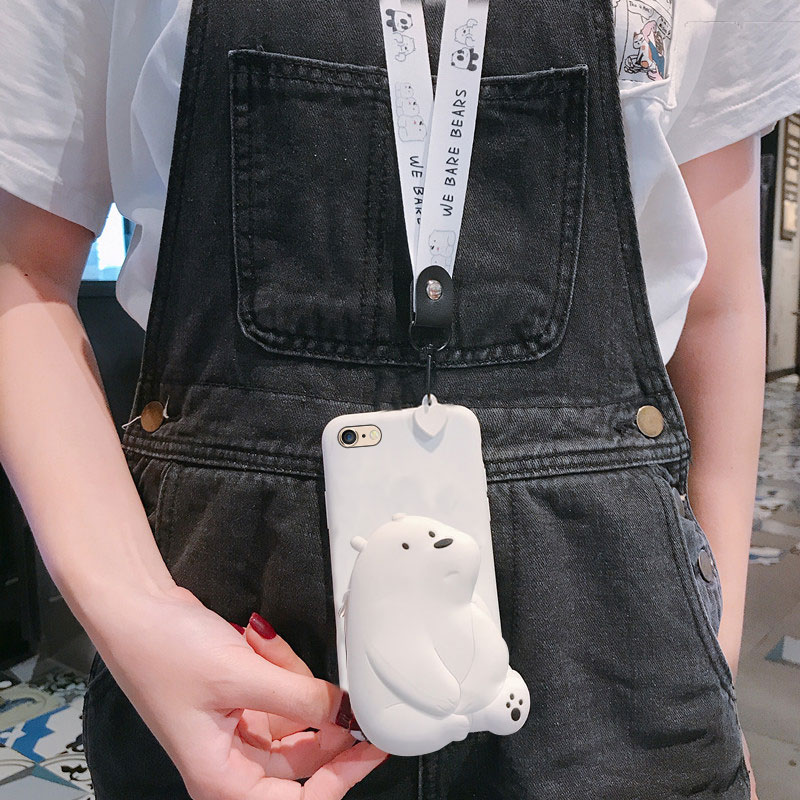 Compatible with Apple, Cute Cartoon Panda For IPhone11Promax Mobile Phone Case - Image 2