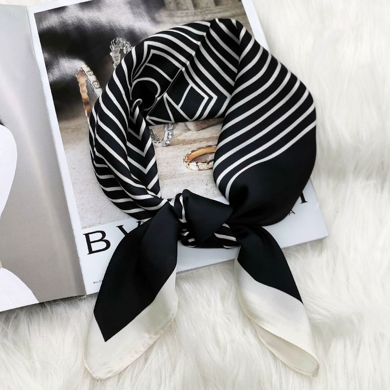 The New Scarf Professional Small Scarf Headband Silk