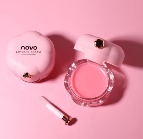 Moisturizing Lip Balm Plant Essential Oil Fading Lip Wrinkles Pink - Shop at LoveMi