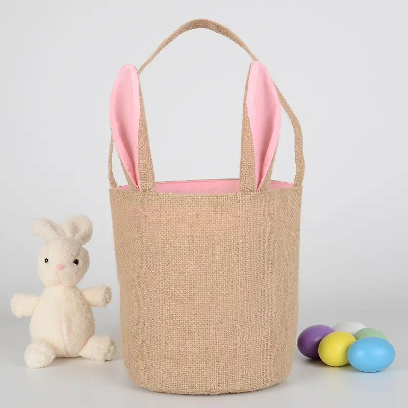 Easter Basket DIY Candy Gift Bag Bunny Ear Bag