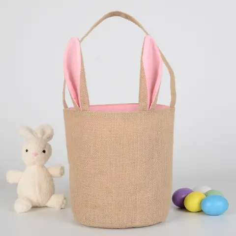 Easter Basket DIY Candy Gift Bag Bunny Ear Bag