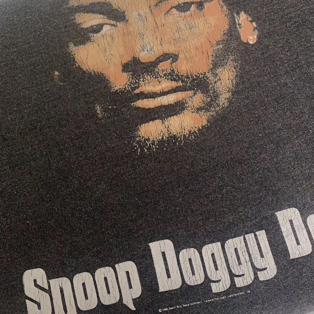 Rock Band Dog Ye Snopp Dogg Head With Short Sleeves