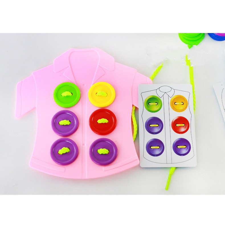 Mental Combat Clothes Buttons Improve Hand-eye Coordination