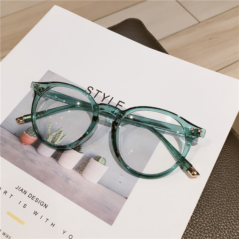 Transparent green frame