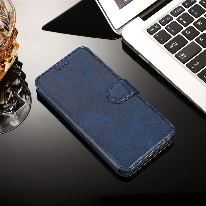 Mobile Phone Case Multi-function Bracket Protective Cover – Blue, IPhone 11