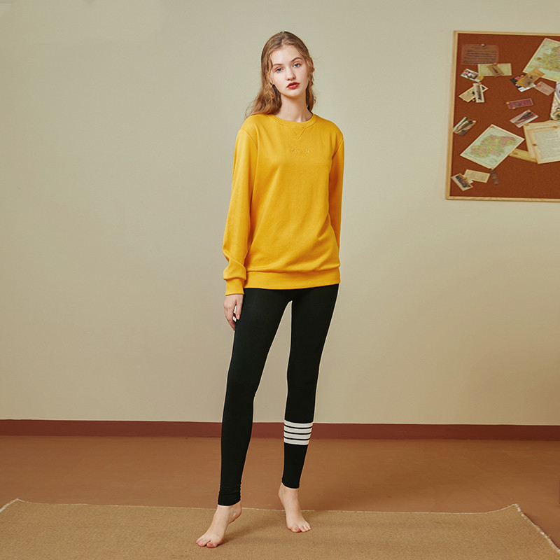 Women's Strips Can Be Worn Outside Cropped Pants