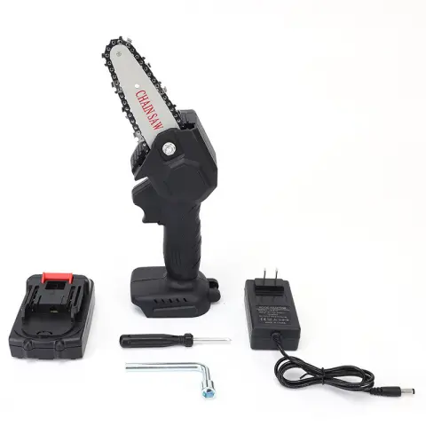 4 Inch Mini Saw Cordless Electric Chain Saw Single