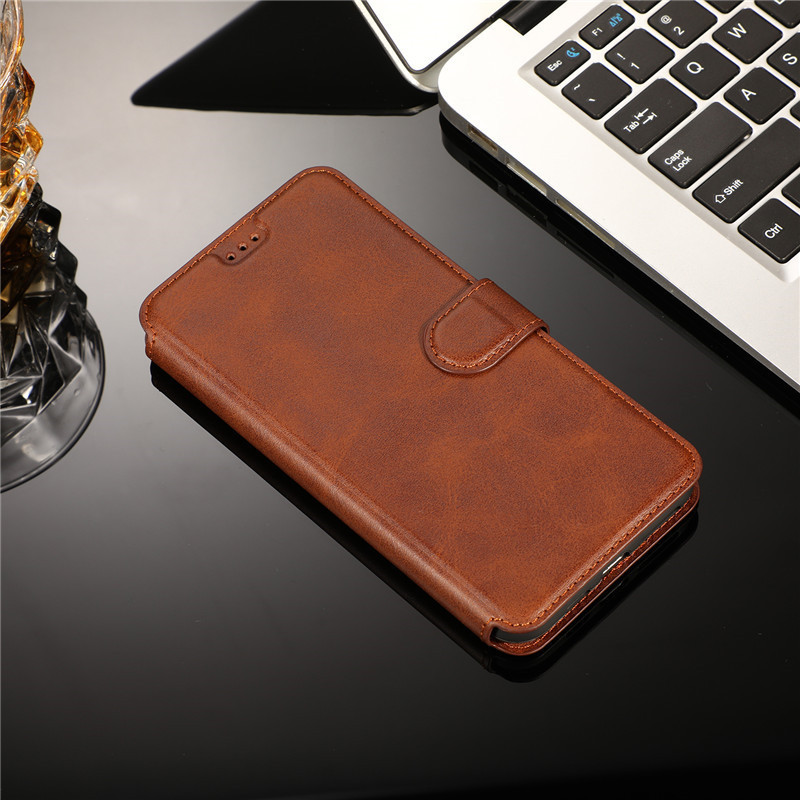 Mobile Phone Case Multi-function Bracket Protective Cover – Brown, IPhone6 6s