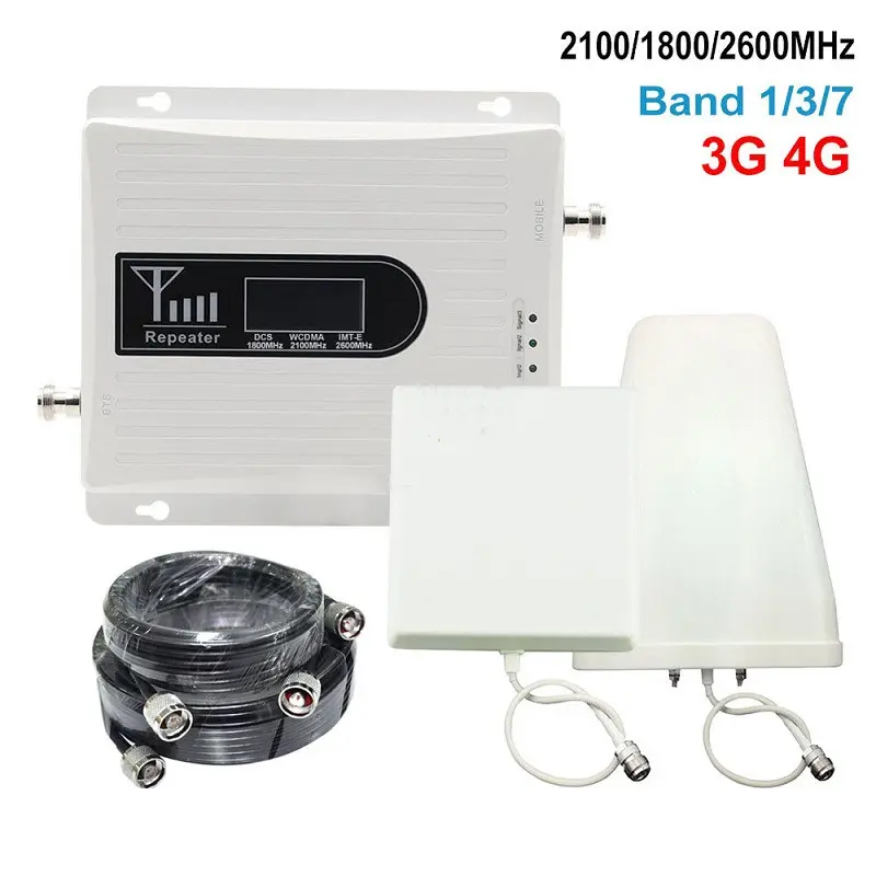 Signal Booster of 1800Mhz 2100Mhz 2600Mhz for 3G 4G