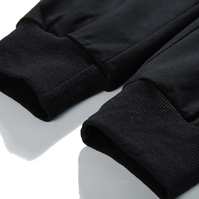 Fashion Large Men's Fat Print Stretch Sweatpants
