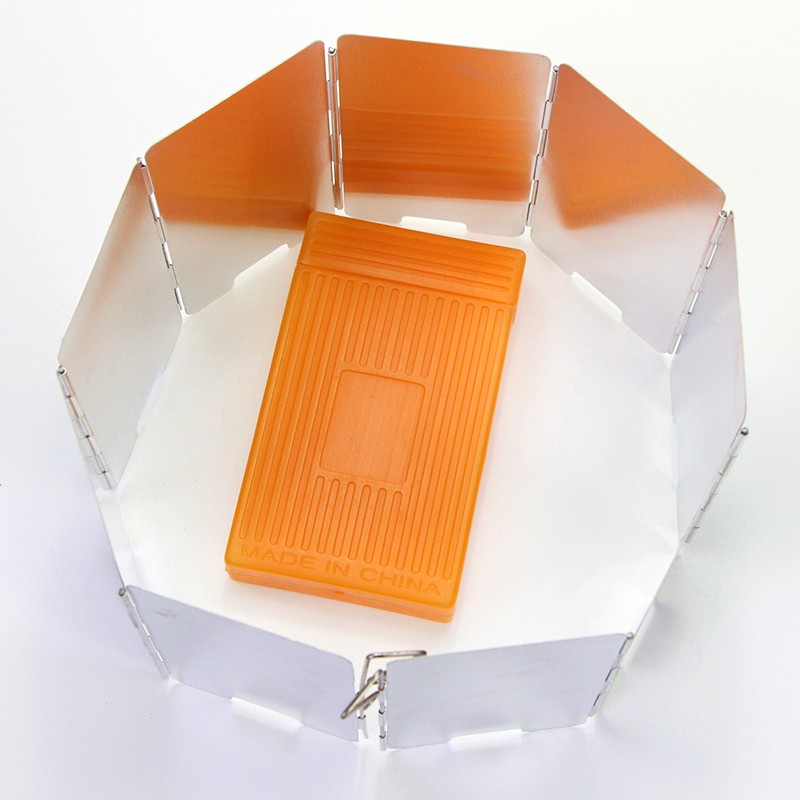 Mini Outdoor Camping Stove Plastic Boxed Windshield