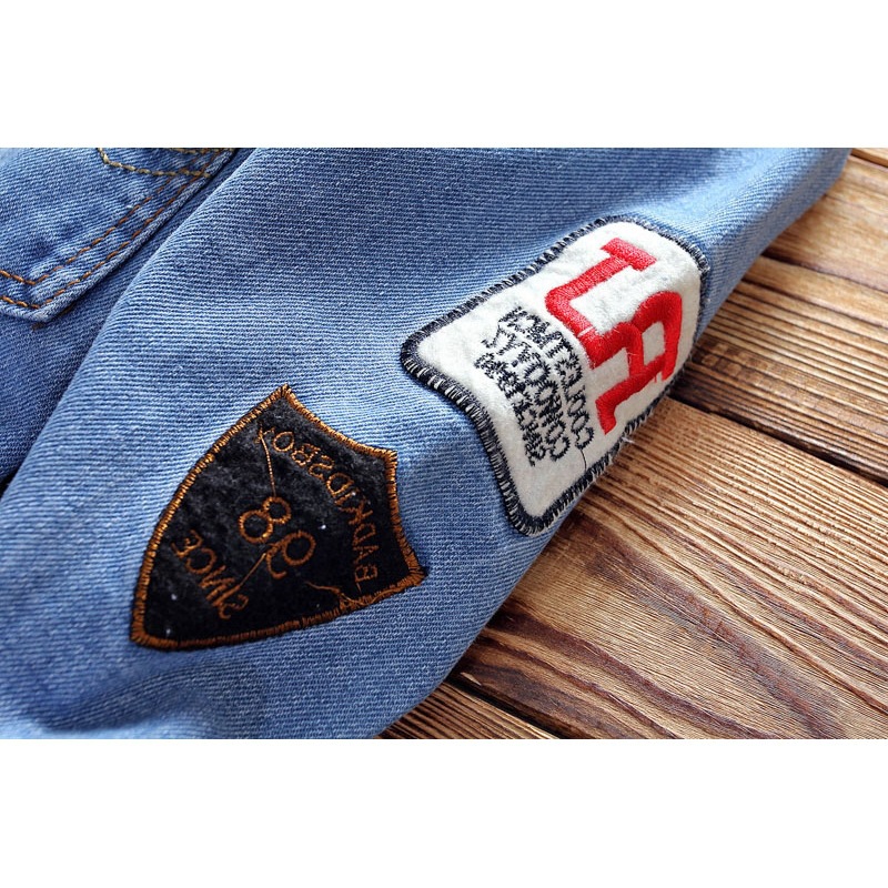 Japanese Men's Cowboy Style Trendy Jacket