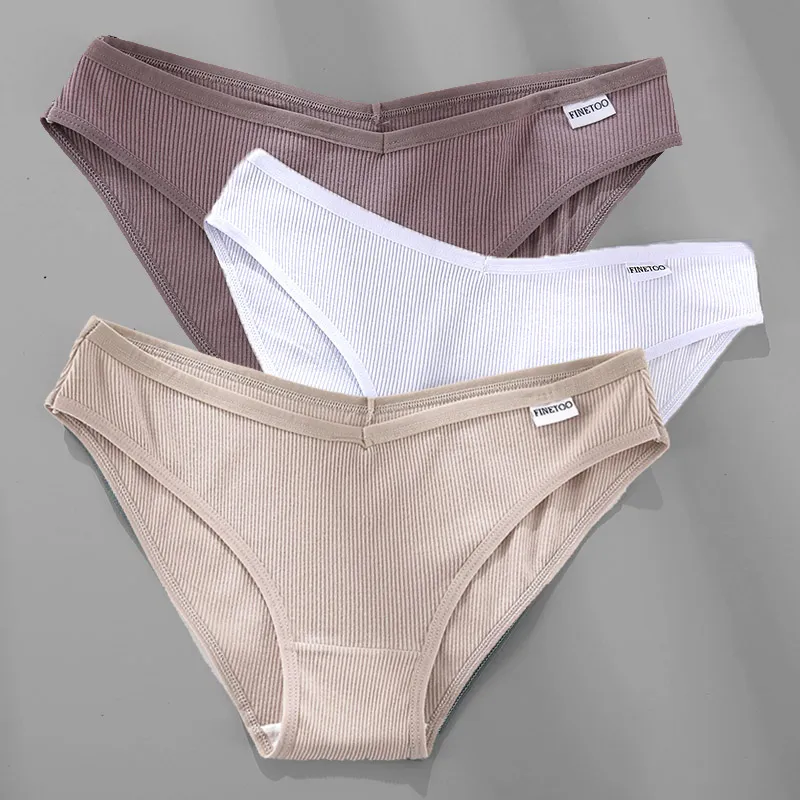 M-4XL Cotton Panties Female Underwear Sexy Women Briefs - 11 Set-3Xl