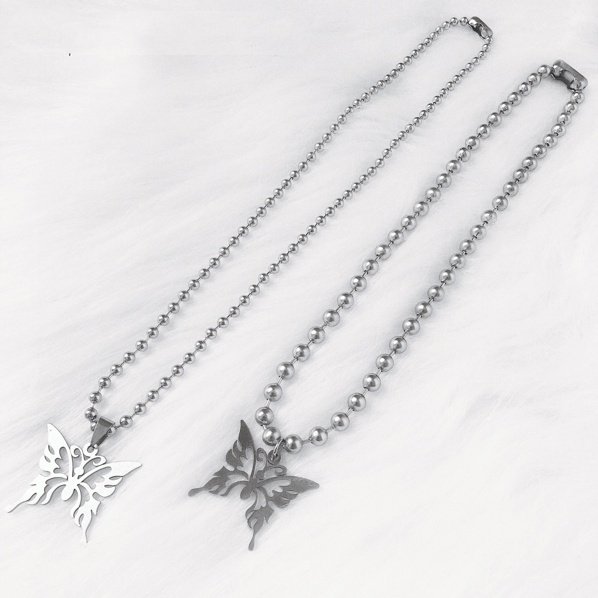 Polished Necklace, Retro Wild Clavicle Chain Necklace Does Not Fade