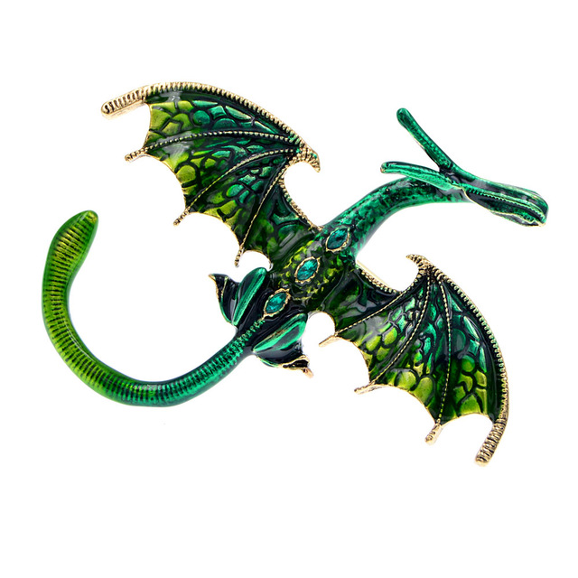 Winged Dragon Brooch, picture 2 of 5