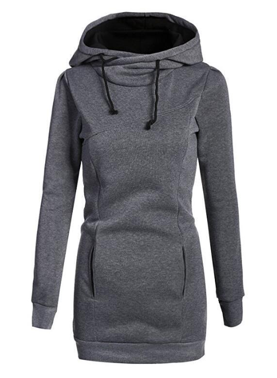 Hooded Kangaroo Pocket Sports Sweatshirt