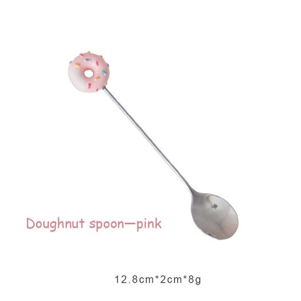 Pink Circle Spoon