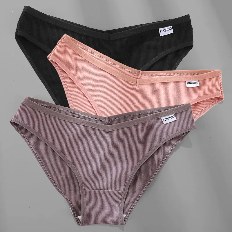 M-4XL Cotton Panties Female Underwear Sexy Women Briefs - 5 Set-Xxl
