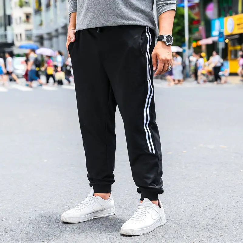 Two White Bars With Elasticated High Waist Slacks