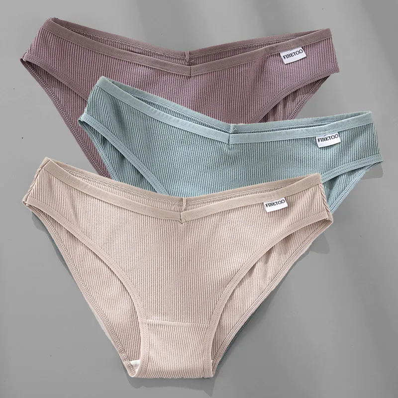 M-4XL Cotton Panties Female Underwear Sexy Women Briefs - 16 Set-Xl