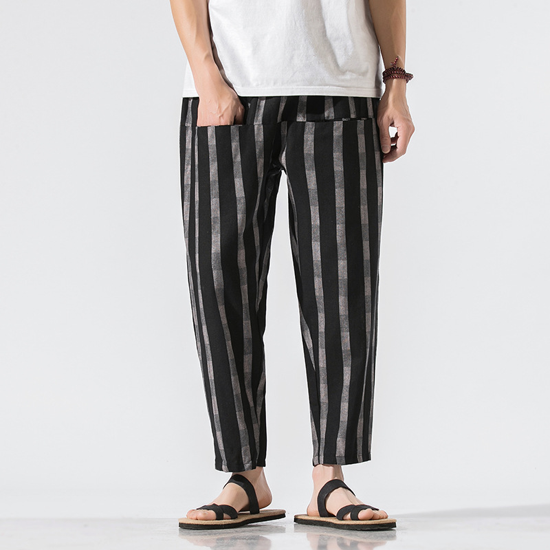 Loose Harens are a Trend in Chinese Style Linen Pants