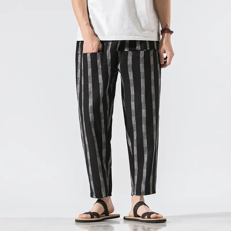 Loose Harens are a Trend in Chinese Style Linen Pants