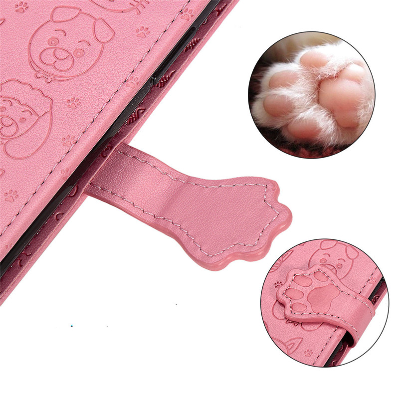 New Leather Case, Multi-Function Clamshell Card, Drop-Proof