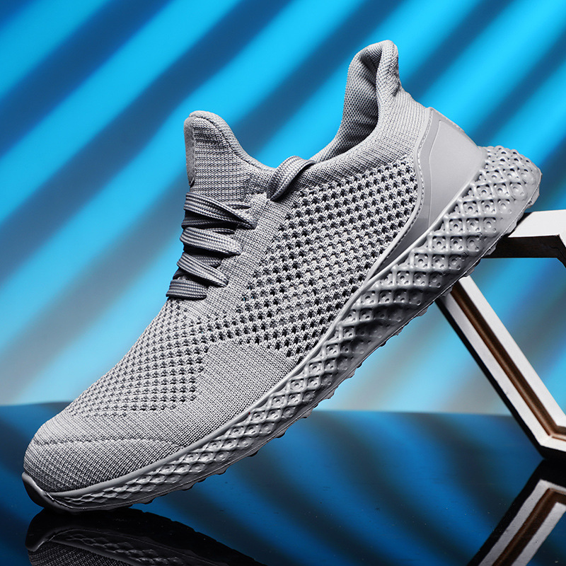 Mesh Lace-Up Running Shoes, picture 4 of 6