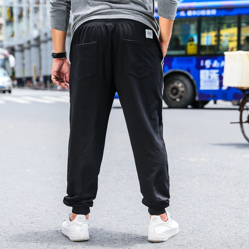 Two White Bars With Elasticated High Waist Slacks