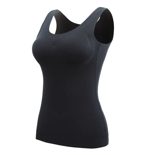 Women's Solid Color De Velvet Thermal Underwear Black - Shop at LoveMi