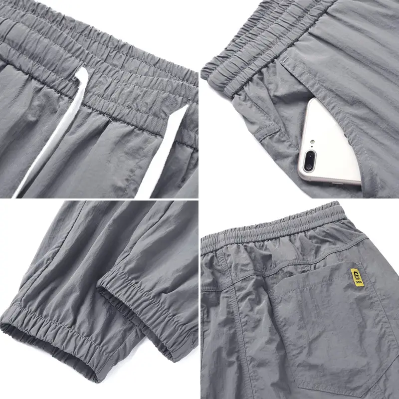 Men's Elastic Slim Korean Printed Pants