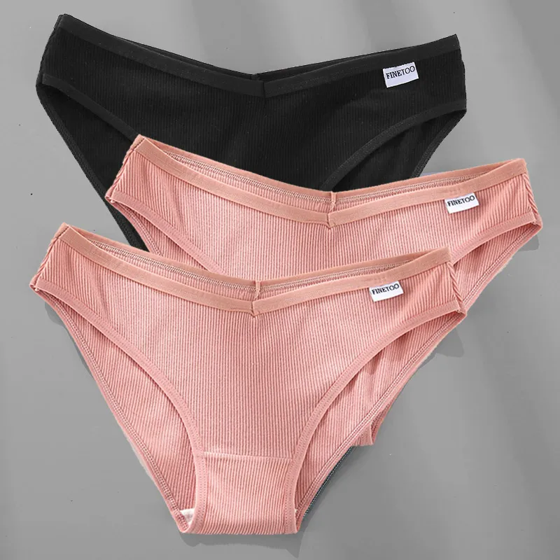 M-4XL Cotton Panties Female Underwear Sexy Women Briefs - 13 Set-Xxl