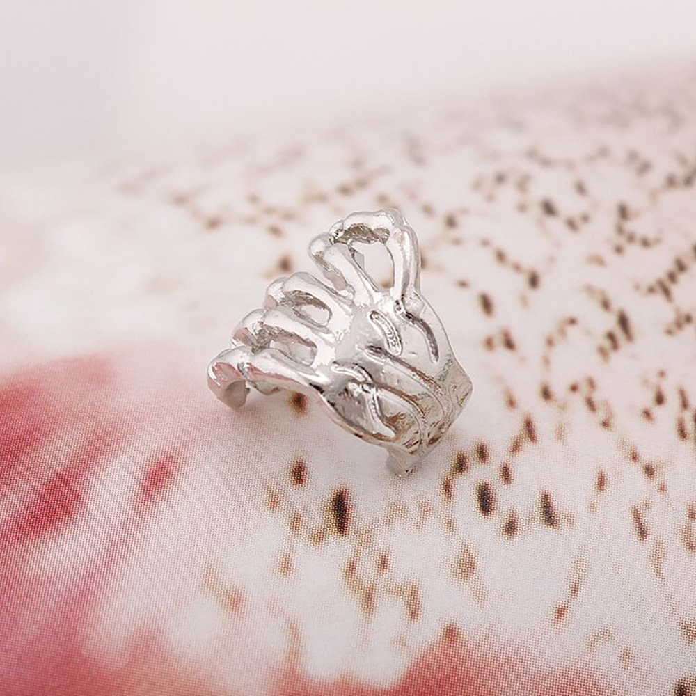 No Pierced Earrings Wholesale Skull Hand Ear Clip Strange Hand Ear Clip