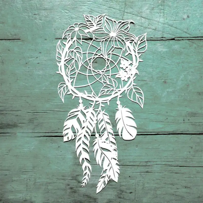 DIY Die Carbon Steel Hollow Dream Catcher Butterfly