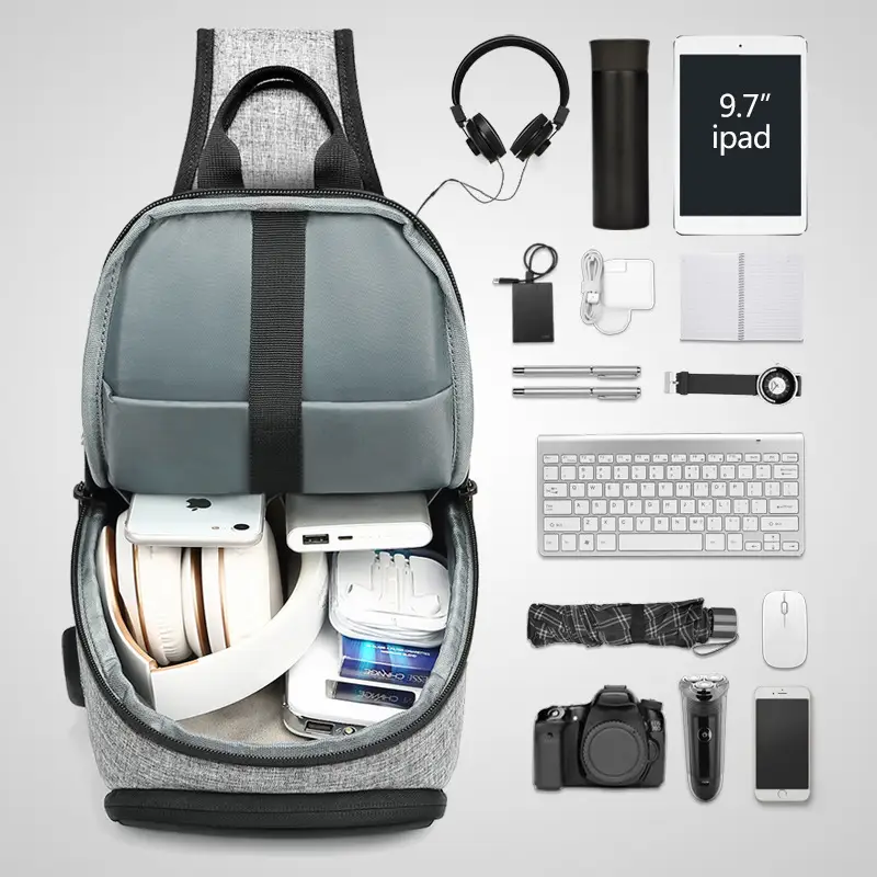 Large-Capacity Korean Fashion Casual Shoulder Bag